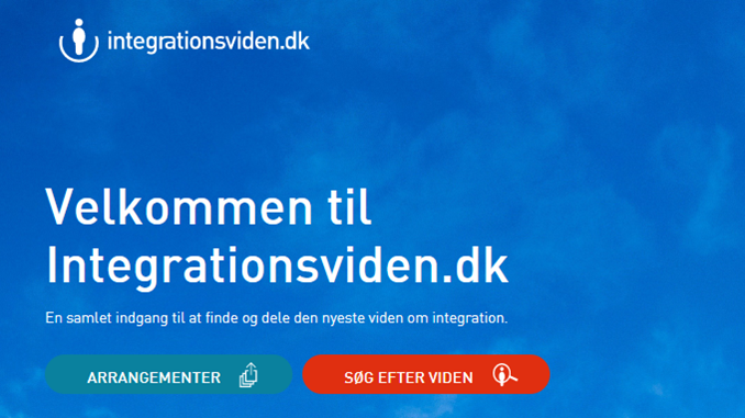 Screenshot fra integrationsviden.dk